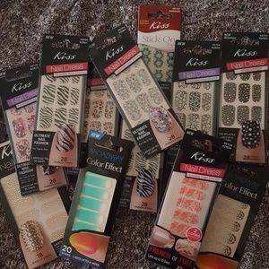 Kiss Nail Dress/Nail Wraps bundle